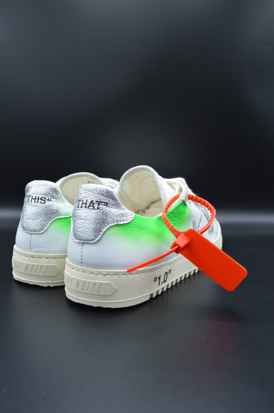 Off White 1.0 blanc / vert T39