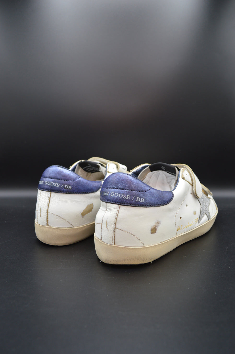 Golden Goose old school blanc/bleu/gris - T37